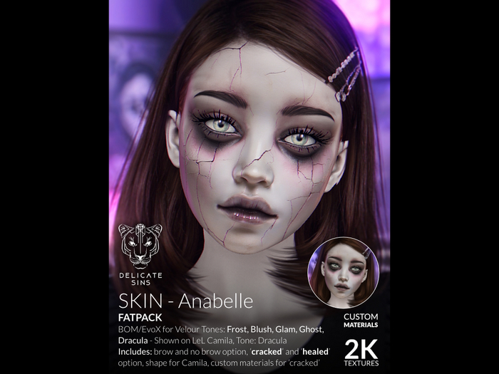{DS} - Skin - Anabelle - FATPACK 2K