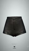 -Pixicat- Bora Shorts (LeatherBlack)