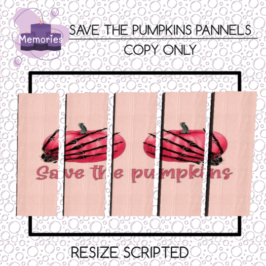 {ME} Save the Pumpkins Pannels [add/rez]