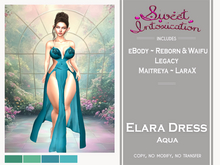 ::Sweet Intoxication:: Elara Dress - Aqua