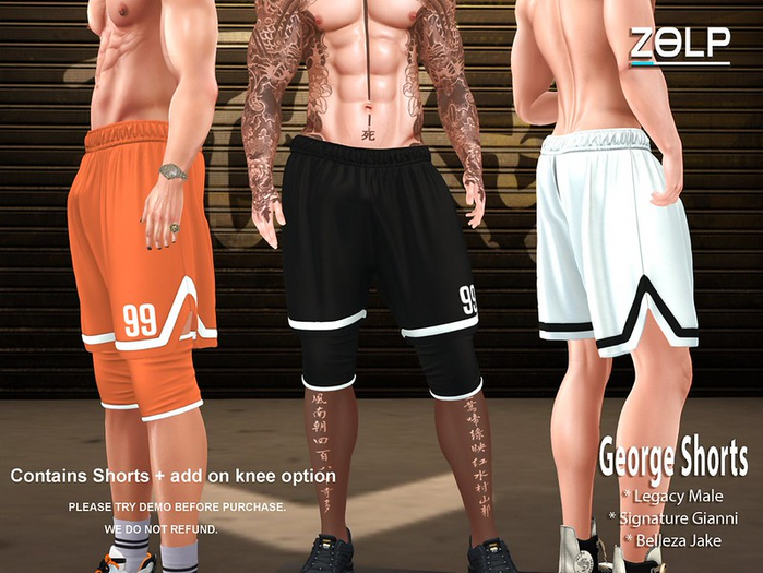 ZOLP - George Shorts & Knee - Green