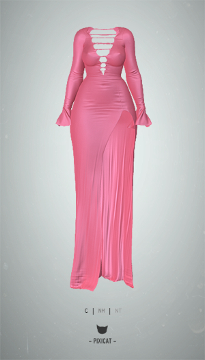 -Pixicat- Veyla Dress (PinkHot)