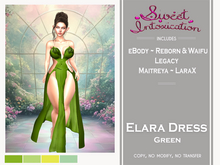 ::Sweet Intoxication:: Elara Dress - Green