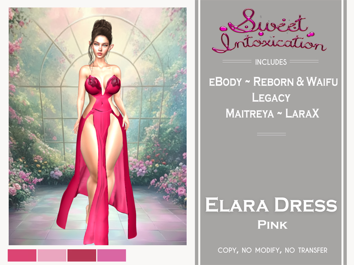 ::Sweet Intoxication:: Elara Dress - Pink