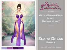 ::Sweet Intoxication:: Elara Dress - Purple