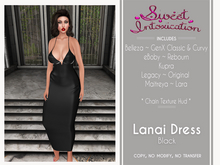 ::Sweet Intoxication:: Lanai Dress - Black