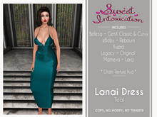 ::Sweet Intoxication:: Lanai Dress - Teal