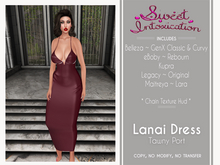 ::Sweet Intoxication:: Lanai Dress - Tawny Port