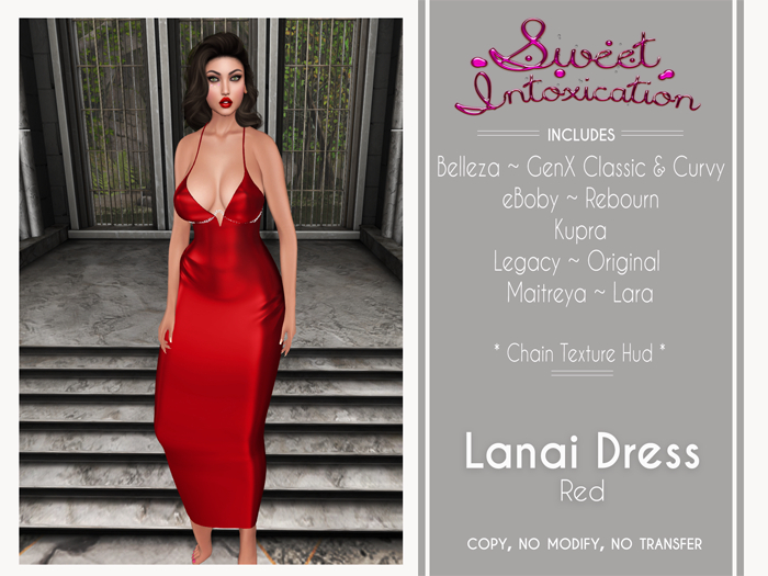 ::Sweet Intoxication:: Lanai Dress - Red