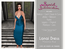 ::Sweet Intoxication:: Lanai Dress - Mykonos Blue