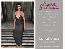 ::Sweet Intoxication:: Lanai Dress - Lava Smoke