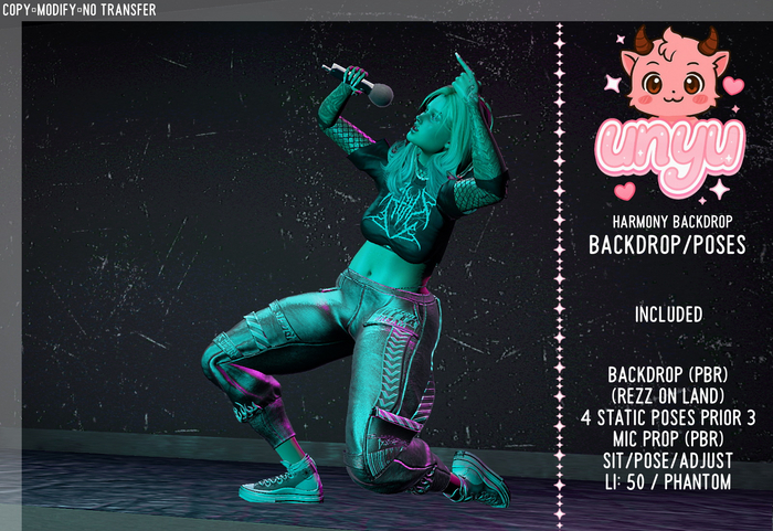 [unyu] Harmony Backdrop Pack