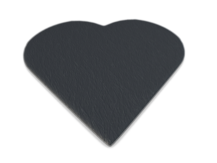 [Kres] Bad Babe - Heart Rug - Black