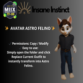 Insane Avatar Astro Felino V2