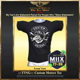 :::TTSG::: Custom Motors Tee