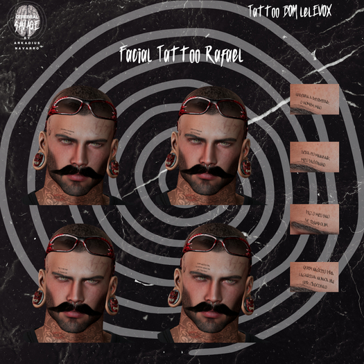 [CS] Face Tattoo Rafael