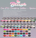BLUSH - Car P50 Christmas Edition - Gacha Single Color #8