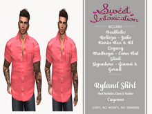 ::Sweet Intoxication:: Ryland Shirt - Cayenne