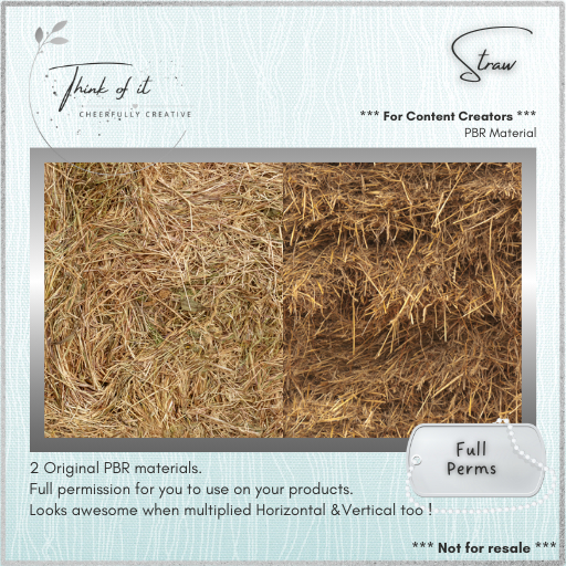 {ToI} Material - Straw - Full Perms