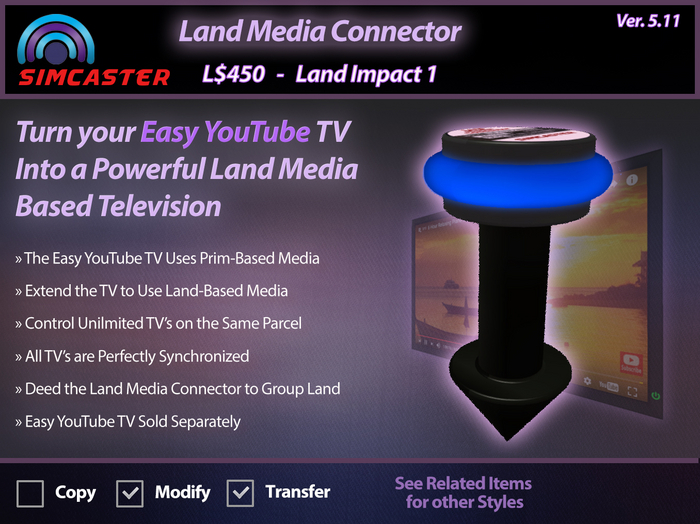 Land Media Connector