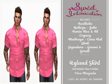 ::Sweet Intoxication:: Ryland Shirt - Viva Magenta
