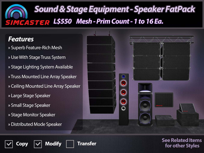 Stage Speaker Fatpack