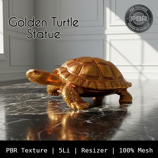 Stylized Turtle Statue