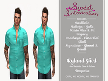::Sweet Intoxication:: Ryland Shirt - Turquoise