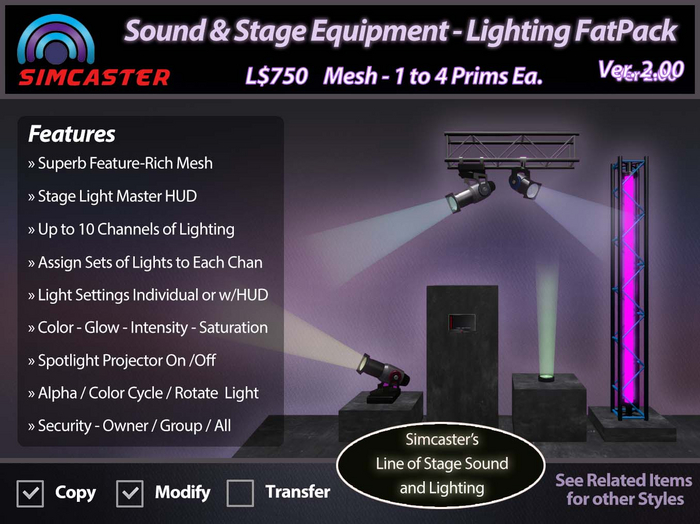 Stage Lighting Fatpack