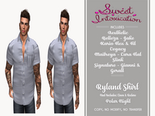 ::Sweet Intoxication:: Ryland Shirt - Polar Night