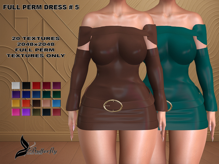 ^LB^ FULL PERM DRESS#5 Textures Pack 4 2048