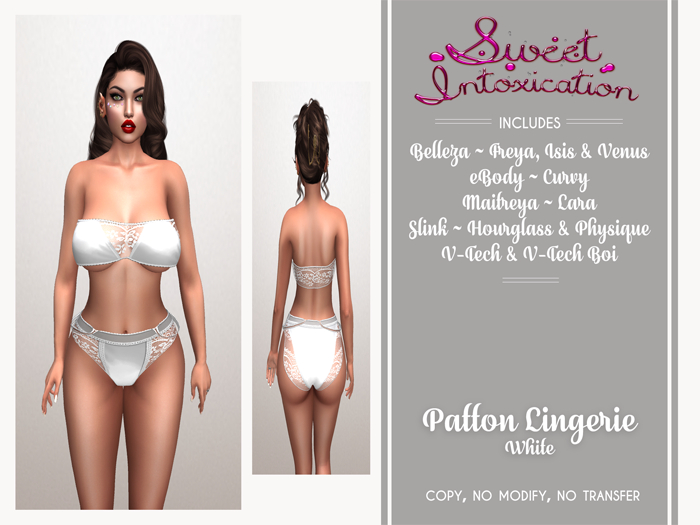 ::Sweet Intoxication:: Patton Lingerie - White