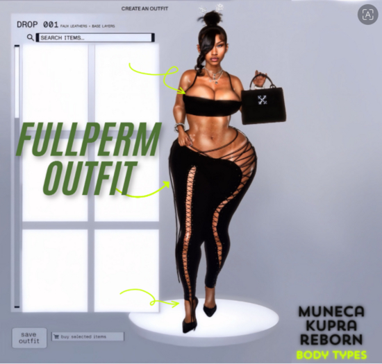 SH. LACED UP FIT FULLPERM