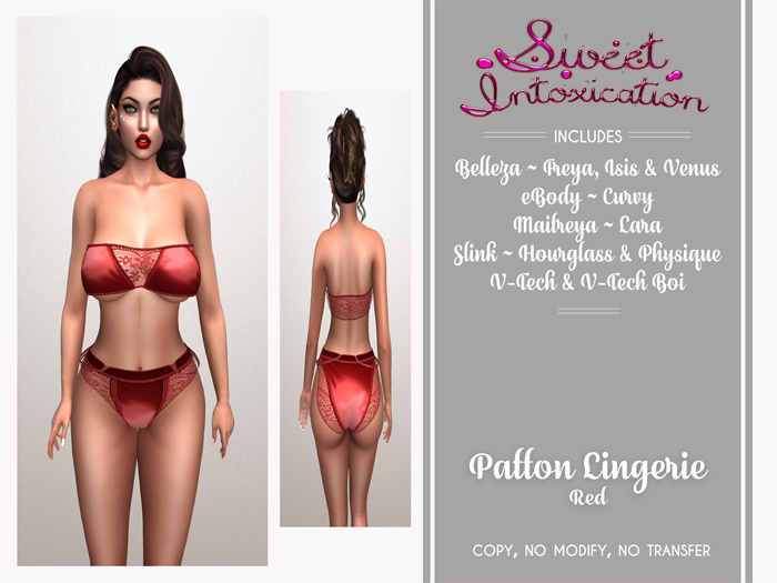 ::Sweet Intoxication:: Patton Lingerie - Red