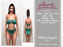 ::Sweet Intoxication:: Patton Lingerie - Green