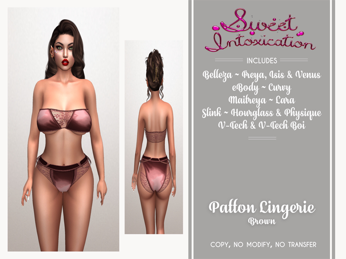 ::Sweet Intoxication:: Patton Lingerie - Brown
