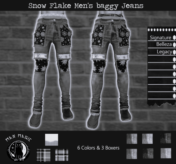 ::MM:: Men's Baggy Jeans DEMO (WEAR)