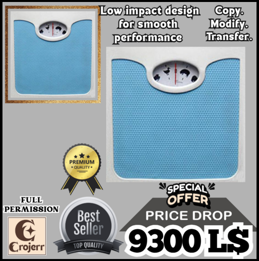 Script & Memory Use Scale Counter – Full Perm