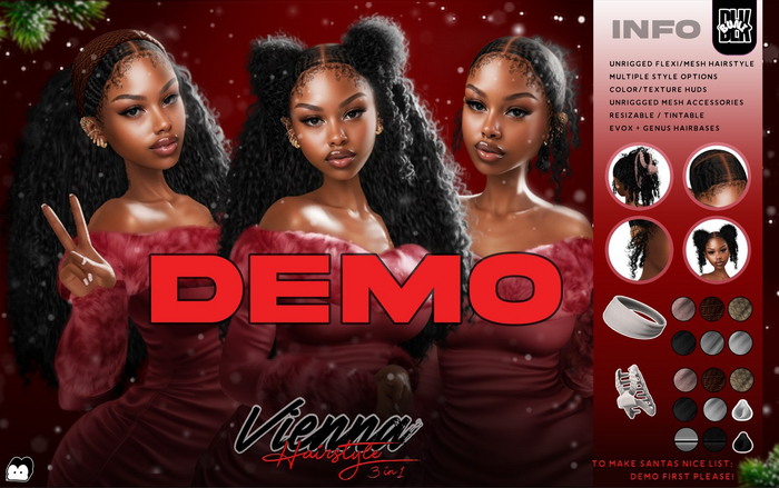 BLKBUNI: Vienna Hairstyle [DEMO]