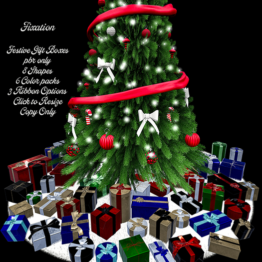 Fixation - Festive Gift Boxes Copy Megapack ADD ME
