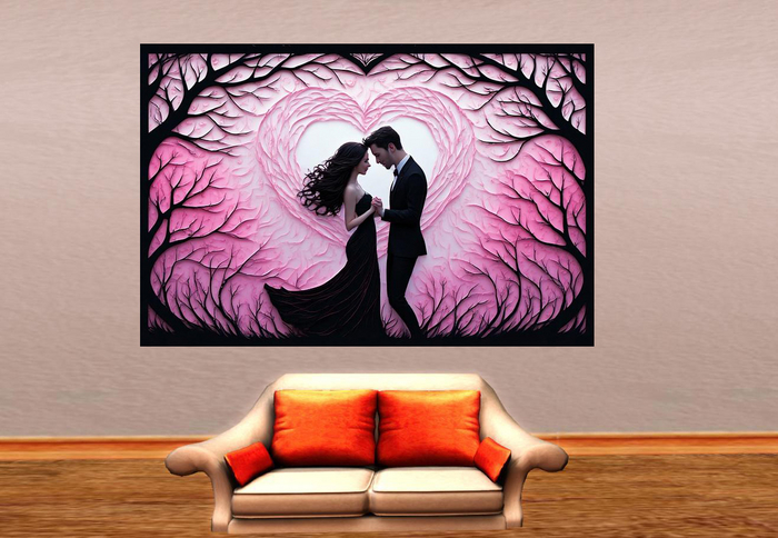 Wall Deco Sticker Mural Together 15