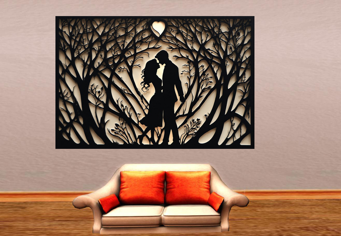 Wall Deco Sticker Mural Together 10