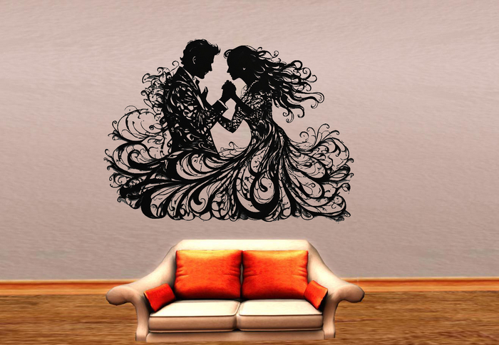Wall Deco Sticker Mural Together 13