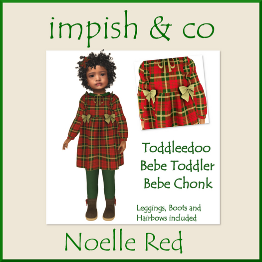 impish & co ~ Noelle Red BOX