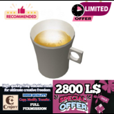 CremaBrew Artisan Mug – Full Perm Hot Coffee Mesh