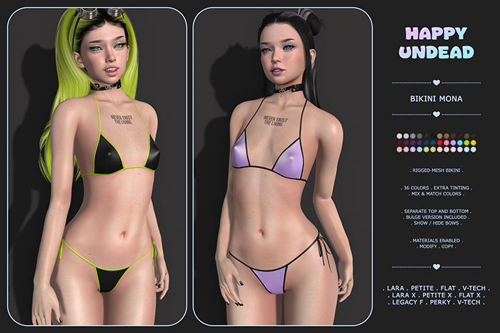 Happy Undead - Bikini Mona
