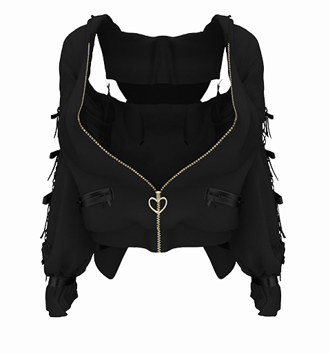 *CK* Sweet life jacket BLACK