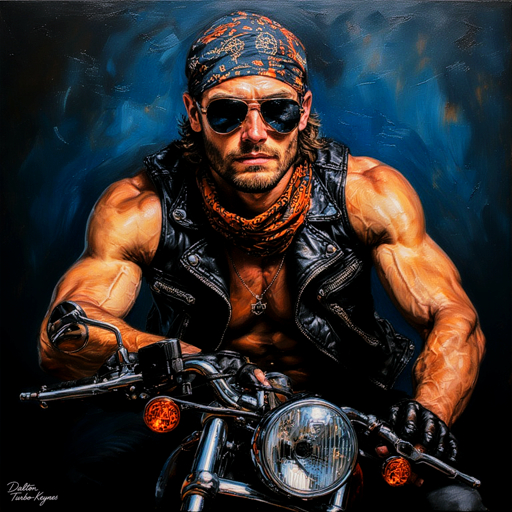 BIKER CANVAS1