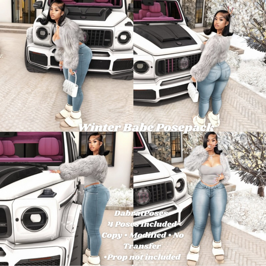 D.B.P - Winter Babe Posepack