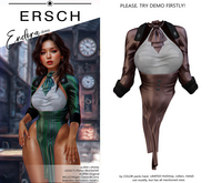 ERSCH - Endora Dress -choco-